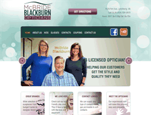 Tablet Screenshot of mcbrideblackburn.com